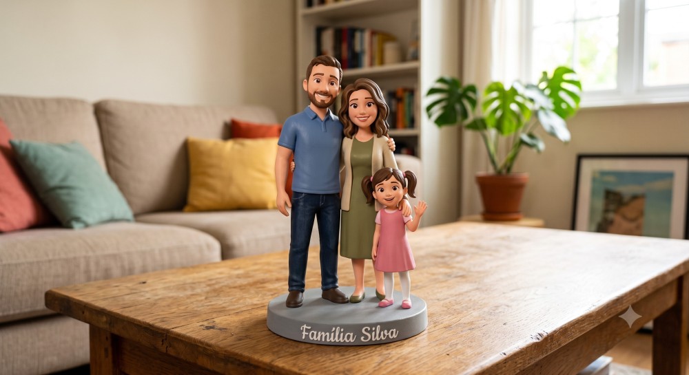Boneco Personalizado 3D